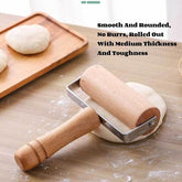 2pcs Wooden Rolling Pin For Baking - Mall Mega