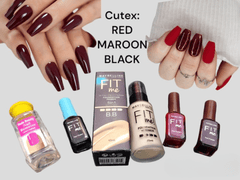 5 In 1 Makeup Beauty Deal Nail Polish, Nail Polish Remover, Foundation, Primer - Mall Mega