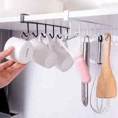 6 Hook Kitchen Hanging Organizer - Mall Mega