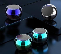 Bluetooth Wireless Portable Speaker With Led Light & High Bass Sound - Mall Mega