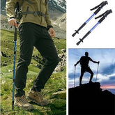 Anti - Shock Trekking Hiking Stick - Mall Mega