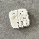 Apple Ear Wired Headphones - Mall Mega