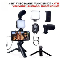 AY - 49 Vlogging Video Making Kit - Mall Mega