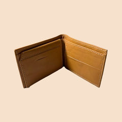 Buffalo Leather Plain Men Wallet - Mall Mega