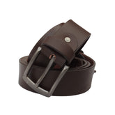 Buffalo Plain Leather Belt for Men - Mall Mega