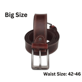 Buffalo Pull - up Mahroon Leather Belt for Men - Mall Mega