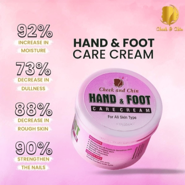 Cheek and Chin Hand and Foot Cream - 50g - Mall Mega