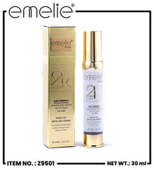 Emelie Paris 24k Gold Age Perfect Makeup+Skincare Primer - 30ml - Mall Mega
