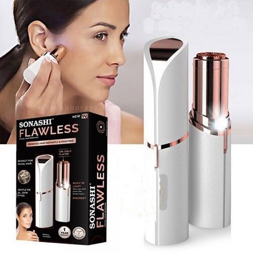FLAWLESS Rechargeable Facial Hair Remover - Mall Mega