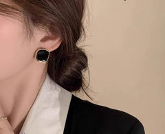 French Square Earrings - Mall Mega