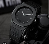 Full Black Aura Quartz Watch - Mall Mega