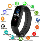 M5 Band Sport Wristband Blood Pressure Monitor Heart Rate For Android And Ios With Fitpro App | Best Quality Band - Mall Mega