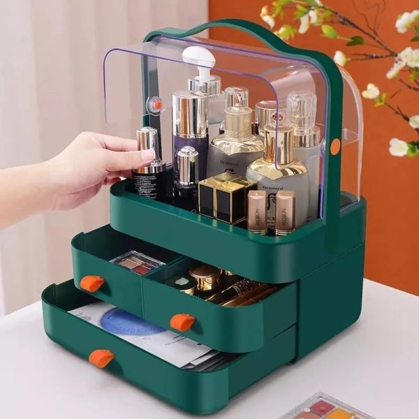 Multi - functional Acrylic Cosmetic Organizer With Multiple Drawers - Mall Mega