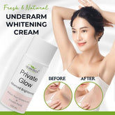Organa Touch Fresh & Natural Underarm Whitening Cream Private Glow ( Advanced Brightening ) - Mall Mega