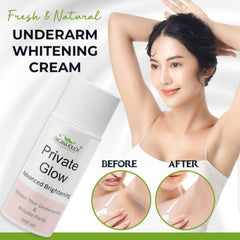 Organa Touch Fresh & Natural Underarm Whitening Cream Private Glow ( Advanced Brightening ) - Mall Mega