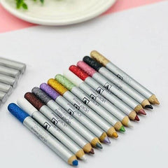 Pack of 12 Flormar Glitter Multipurpose Pencils Glitter Eyeliner Pencils - Mall Mega