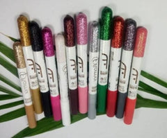 Pack of 12 Flormar Glitter Multipurpose Pencils Glitter Eyeliner Pencils - Mall Mega