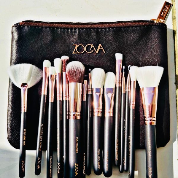 Pack Of 12 Zoeva Makeup Brushes With Pouch - Mall Mega