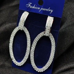 Imported Tarnish  Oval Hoop Perfection Earrings