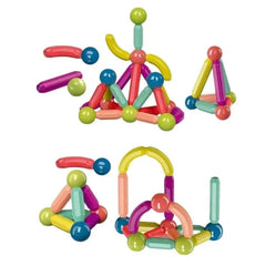 52 Pieces Magnetic Stick Building Blocks - Mall Mega