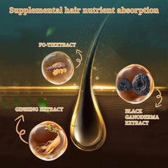 Ganoderma Nutrient Natural Darkening Hair Spray 30ml - Mall Mega