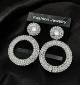 Imported Tarnish  Round Perfection Earrings