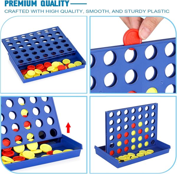 4 In A Row Board Game For Kids - Mall Mega