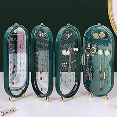 Jewellery Box Organiser With Mirror - Mall Mega