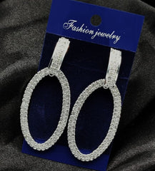 Imported Tarnish  Oval Hoop Perfection Earrings