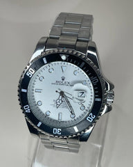 Rolex Men’s Formal Quartz Wrist Watch With Stainless Steel Strap