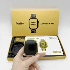 New G9 Ultra Pro Gold Color Edition Series 9 Smart Watch - Mall Mega