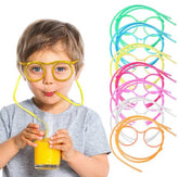 Funny Glasses Drinking Straw - Mall Mega