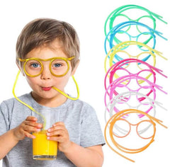 Funny Glasses Drinking Straw - Mall Mega