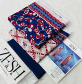 Zesh 3 Piece Unstitched Suit Summer Lawn Collection 2025 MM12 - Mall Mega