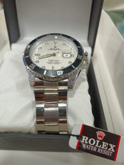 Rolex Men’s Formal Quartz Wrist Watch With Stainless Steel Strap