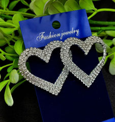 Imported Tarnish Heart Perfection Earrings