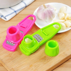 Garlic Press Grater Slicer - Pack of 2 - Mall Mega