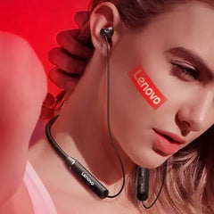 Lenovo He05 Neckband Original Headphone - Mall Mega