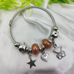 1 Piece Imported Radiant Star Charm Pandora Bracelet - Mall Mega