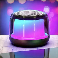 Bluetooth Wireless Portable Speaker With Led Light & High Bass Sound - Mall Mega