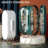 Jewellery Box Organiser With Mirror - Mall Mega