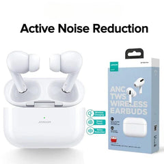 T03s Pro Joyroom Tws Active Noise Cancelling Anc Earbuds With Premium Case – White Earbuds Joyroom - Mall Mega