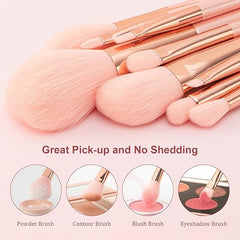 Sweet Beauty 07 Pcs Makeup Brush Set - Mall Mega