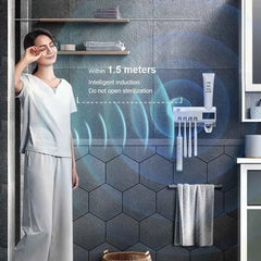 Toothpaste Dispenser With Uv - Mall Mega