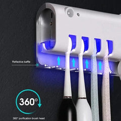 Toothpaste Dispenser With Uv - Mall Mega