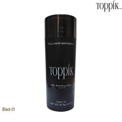 Toppik Hair Building Fiber (27g) + Spray Applicator ( Black & Brown Colors ) - Mall Mega