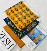 Zesh 3 Piece Unstitched Suit Summer Lawn Collection 2025 MM22 - Mall Mega