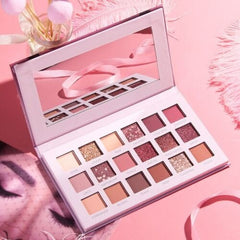 18 Colors Eyeshadow Pallete Glitter Makeup Matte Eye Shadow Make Up Palette - Mall Mega