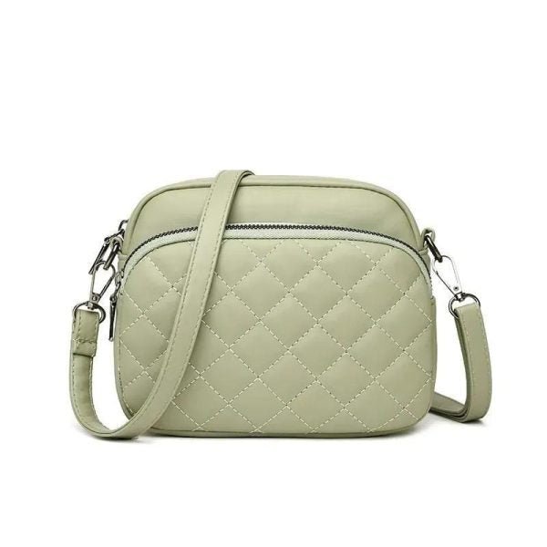 1Pc Women’s Pu Leather Embroidered Shoulder Bag - Mall Mega