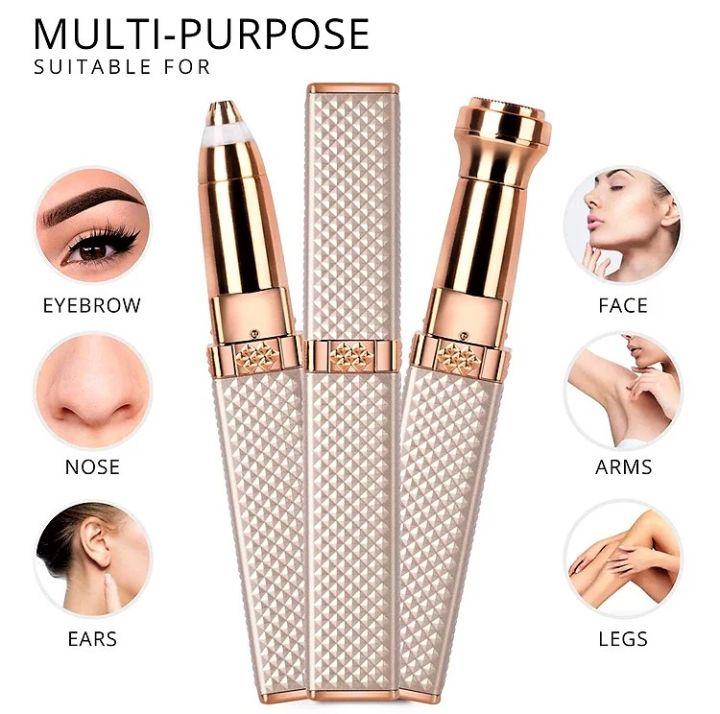2 in 1 Facial and Eyebrow Hair Remover - Mall Mega